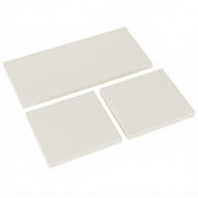 Outdoor Seat Cushion Set for Rattan or Garden Furniture with Removable Covers Cream White Outsunny
