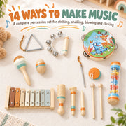 Panel reading 14 ways to make music with the full instrument set
