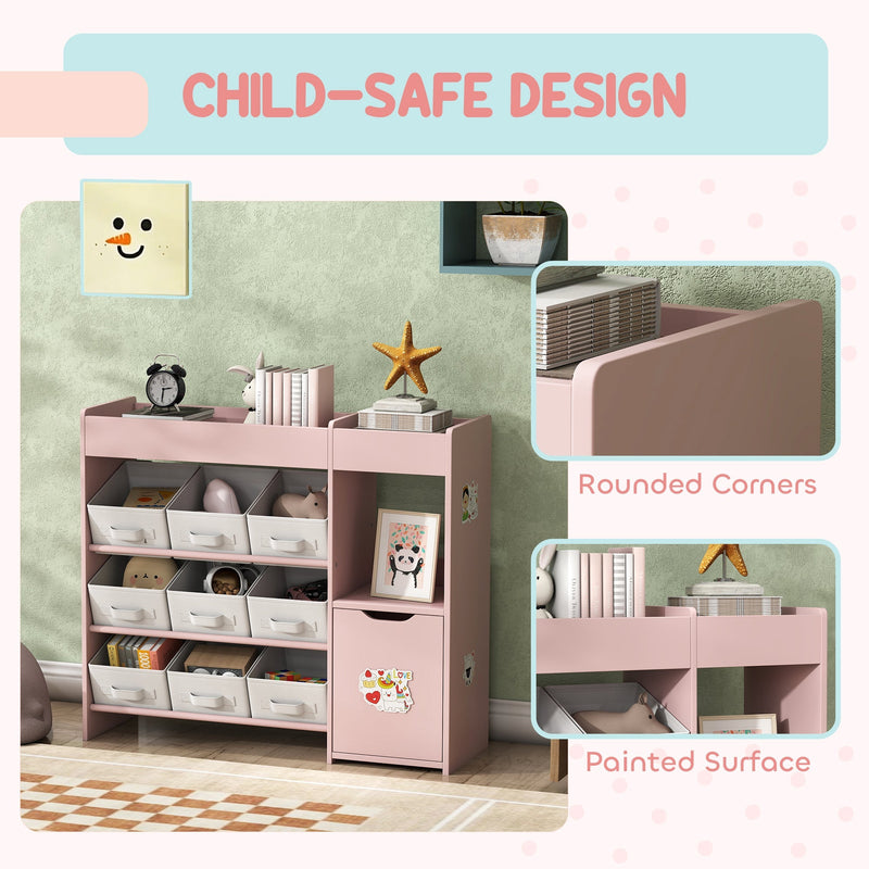 Child-safe design close-ups of the rounded corners and smooth painted surface