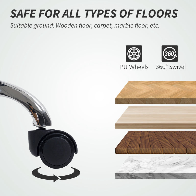 Ergonomic Mesh Back Office Chair With Lumbar Support For All Day Comfort, Grey