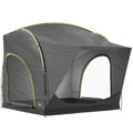 SUV Tailgate Tent Waterproof Shelter for Camping and Picnics with Tall Standing Room Grey