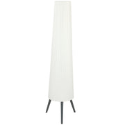 Floor Lamp with 3-Level Dimming for Relaxing or Reading in Living Room or Bedroom White Homcom