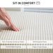 Beige Corduroy Storage Ottoman Bench with Removable Lid and Legs 112cm by HOMCOM