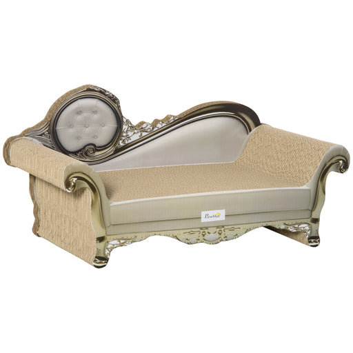 Cat Scratching Post Tower With Catnip And Pad For Indoor Play And Rest, Brown