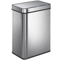 Sensor Kitchen Bin 50L with Motion Sensor for Hygienic Hands Free Waste Silver AOSOM