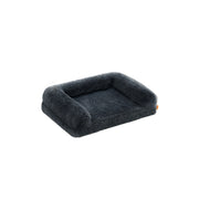 Feandrea large dark grey dog sofa bed, studio shot showing the raised sides