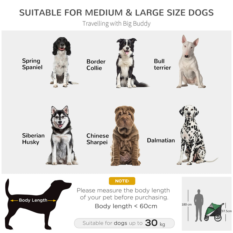 Large dog stroller suitable dog breeds and size guide