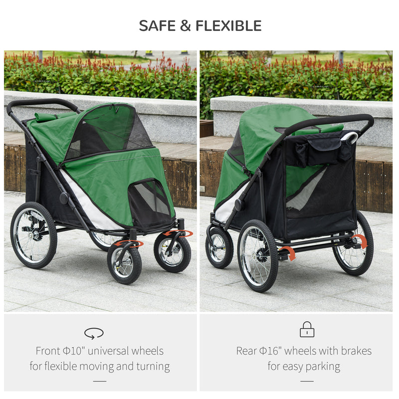 Large dog stroller additional detail view