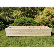 Extra Large 4ft Wooden Garden Planter Patio Box EBay