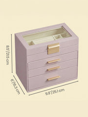 Size diagram giving the box as 25.1 cm wide, 15.3 cm deep and 21.5 cm high