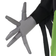Close-up of the clawed hand detail on the Outsunny Halloween pumpkin man decoration