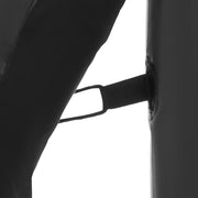 Close-up of the tie-down loop on the Outsunny Halloween pumpkin man decoration