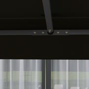 Black 3 x 3m Gazebo Top Replacement by Outsunny