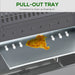 4+1 Burner Gas BBQ Grill with Warming Rack and Storage for Garden and Camping by Outsunny