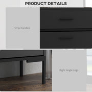 Slim Shoe Storage Cabinet for 12 Pairs with Three Drawers Ideal for Hallways Black