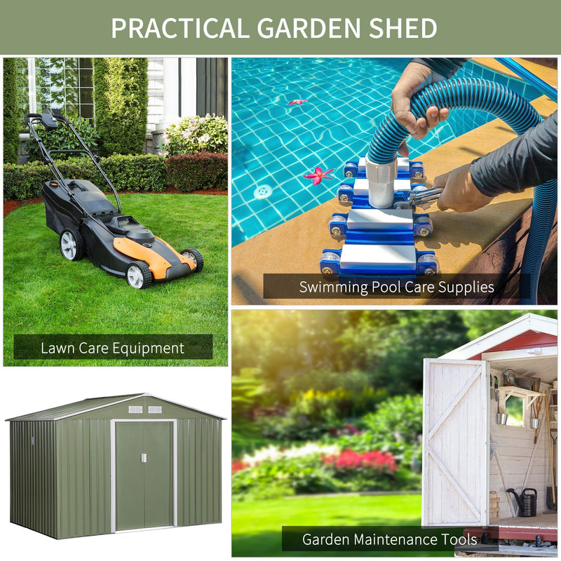 Second uses collage with a mower, pool care kit and garden maintenance items