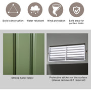 Weather protection icons with colour steel wall and vent close-ups