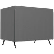 Dark Grey Waterproof Swing Chair Cover for 3 Seater Garden Bench with UV Protection