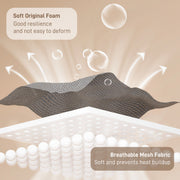 Office Chair with Mesh Back and Lumbar Support for Waiting or Conference Room Dark Grey