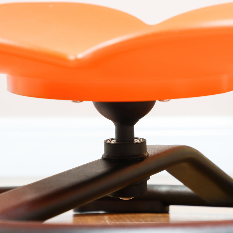 Orange Sensory Spinning Chair for Kids Improves Coordination and Balance by AIYAPLAY