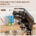 Black 1400W Stand Mixer 5L for Baking with 6 Speeds Pulse Dough Hook and Whisk by HOMCOM