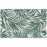 Green Reversible Outdoor RV Rug 1.5 x 2.4m Waterproof Plastic Straw Mat for Garden Camping by Outsunny