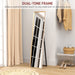 White Full Length Mirror 37 x 157cm Wall Mounted or Free Standing by HOMCOM