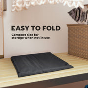 Black 720L Waterproof Garden Cushion Storage Bag for Outdoor Furniture by Outsunny