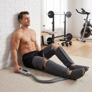 Leg Massager for Fast Muscle Relief and Swelling Reduction at Home Grey Homcom