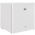 46 Litre Lockable Countertop Fridge Cream White by HOMCOM