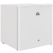 46 Litre Lockable Countertop Fridge Cream White by HOMCOM