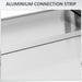 Clear Front Door Porch Canopy 200 x 96cm Outdoor Awning Rain Shelter for Windows and Porches by Outsunny