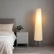 Floor Lamp with 3-Level Dimming for Relaxing or Reading in Living Room or Bedroom White Homcom