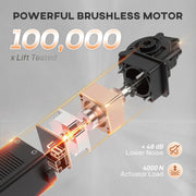 Electric Massage Recliner Chair with Corduroy Upholstery for Home Comfort Grey