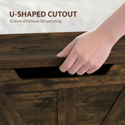 Storage bench 100L - Brown