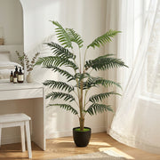 Artificial Fern Tree 120cm for Easy Low Maintenance Home or Office Greenery Green Homcom