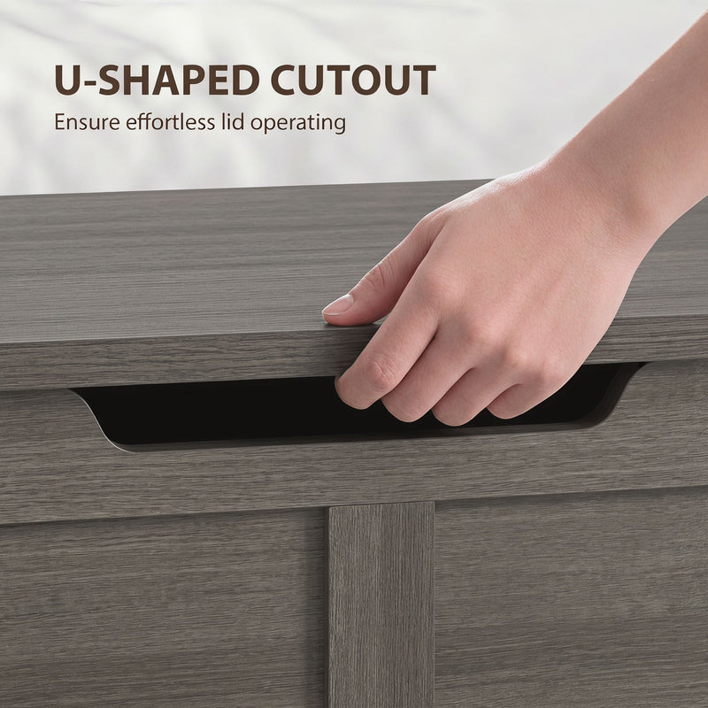 Storage bench 127L - Dark Grey