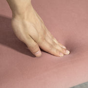 Set of 2 Upholstered Armchairs with Metal Legs Ideal for Living Room Seating Pink