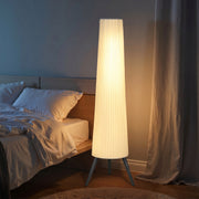 Floor Lamp with 3-Level Dimming for Relaxing or Reading in Living Room or Bedroom White Homcom