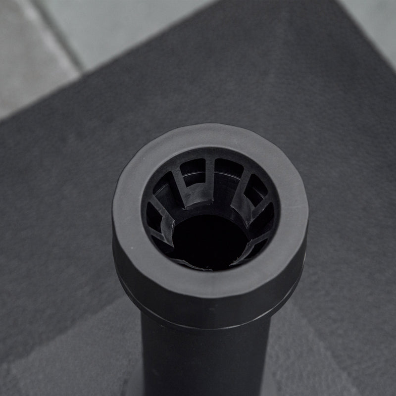 20kg Wheeled Parasol Base for Garden Umbrella Sand or Water Fill Heavy Duty Black