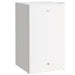 White 91L Freestanding Under Counter Fridge with Lock by HOMCOM