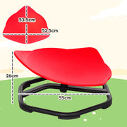 AIYAPLAY Sensory Spinning Chair for Kids, for Coordination, Balance, Red AOSOM