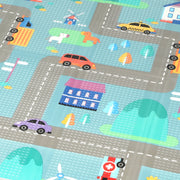 AIYAPLAY Foldable Double-Sided Baby Play Mat, for Toddlers, Bedrooms, Nurseries, Playrooms AOSOM
