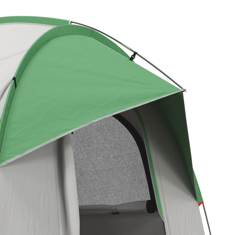 Car Tent for Hatchback or SUV Camping with Water-Resistant Shelter and Mesh Window Grey and Green