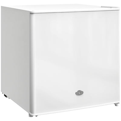 35L Compact Mini Freezer with Adjustable Temperature Control Ideal for Small Spaces White