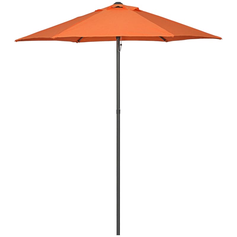 Image of an Orange Sun Parasol