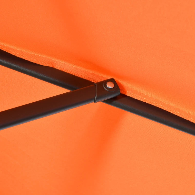 Image of an Orange Sun Parasol