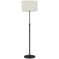 Floor Lamp with Remote Control for Adjustable Reading and Relaxing Light Black Beige