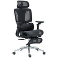 Ergonomic High Back Mesh Office Chair With Lumbar Support For Home Or Work, Black AOSOM