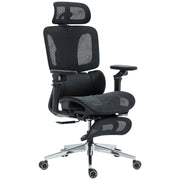 Ergonomic High Back Mesh Office Chair With Lumbar Support For Home Or Work, Black AOSOM